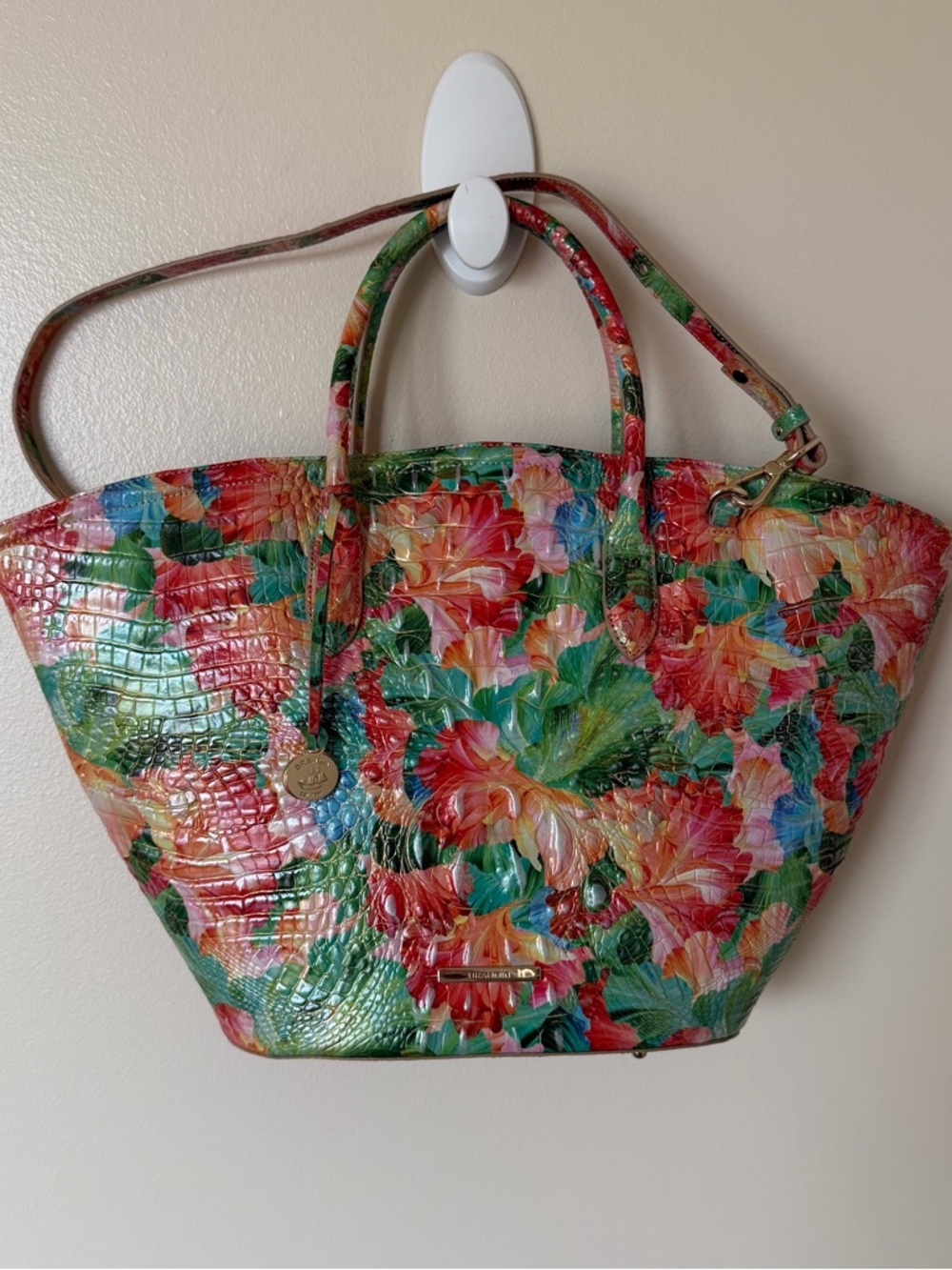 BRAHMIN Mira Oversized Tote Handbag - Taffy Melbourne